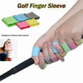 thumbnail image 2 of 8pcs/set Non-Slip Wearproof Silicone Golf Finger Sleeve Gel Protector Support for Basketball Baseball Blowing Gym Sports, 2 of 4