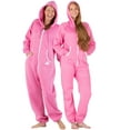 thumbnail image 4 of Joggies - Family Matching Rose Pink Hoodie Onesies for Boys, Girls, Men, Women and Pets - Adult - Small2X/Dbl Wide (Fits 5'3 - 5'6"), 4 of 10