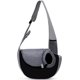 thumbnail image 1 of Bolsa de transporte portátil para gatos y perros, transpirable, ideal para viajes, senderismo y acampada, para gatos y perros pequeños, color negro., 1 of 5