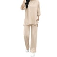 thumbnail image 4 of Avidlove Lounge Sets for Women Short Sleeve Pajamas Tops with Long Pants Loungewear 2 Piece Outfits, 4 of 7