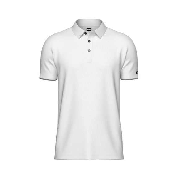 Tailored White Polo Shirt 4 Way Stretch