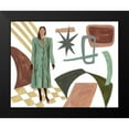 thumbnail image 2 of Wang, Melissa 14x12 Black Modern Framed Museum Art Print Titled - Vintage Vibes II, 2 of 5