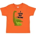 thumbnail image 3 of Inktastic I Love My Mom with Baby and Mommy Brontosaurus Boys or Girls Toddler T-Shirt, 3 of 5