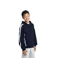 thumbnail image 4 of DISCONTINUED Sport-Tek ® Youth Sleeve Stripe Pullover Hooded Sweatshirt. YST265, 4 of 6