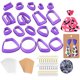 thumbnail image 4 of Juego de rebanadoras de arcilla Eigraketly 118 piezas accesorios para niños dispositivo de rebanado multipropósito, 4 of 6