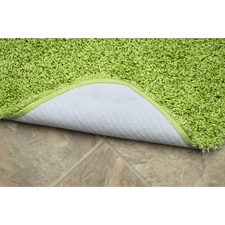 LOCHAS Leaf Washable 2x6 Rug Runner,Tropical Green Bathroom Rugs Runner  Kitchen Carpet Runner,Non-Slip Plant Non-Shedding Low Pile Accent Mat For  Hallway Bedroom Closet