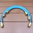thumbnail image 3 of STYDDI Metal Heavy-Duty 5/8-Inch Garden Hose Connector Repair Fittings, Aluminum-Alloy Female and Male Hose Menders, 5/8" Water Hose Ends Coupler Replacement, 2 Set, 3 of 6