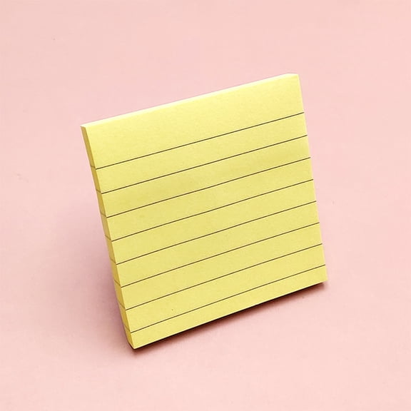 BESTYASH 10Pcs Assorted Color Portable Sticker Notes with Smooth Paper for Clear Writing