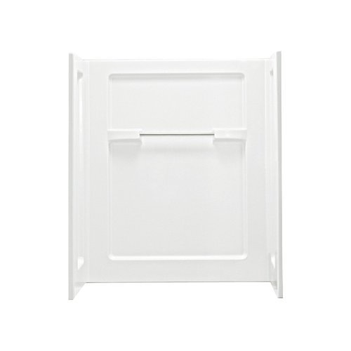 Sterling 48" White Vikrell Seated Shower Stall Wall Set