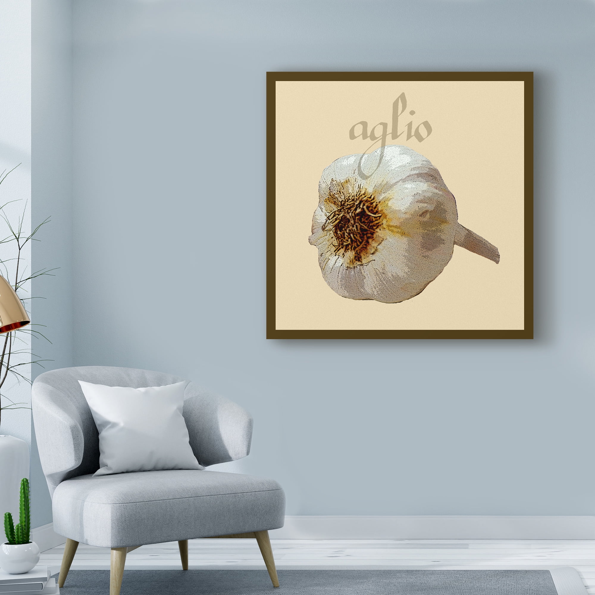 Trademark Fine Art 'Italian Vegetable III' Canvas Art by Vision Studio