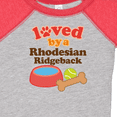 thumbnail image 4 of Inktastic Rhodesian Ridgeback Loved by a (dog Breed) Boys or Girls Baby Bodysuit, 4 of 5