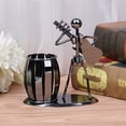 thumbnail image 6 of ESTONE Creative Metal Music Player Musician Pen Pencil Holder Desktop Storage Organizer, 6 of 11