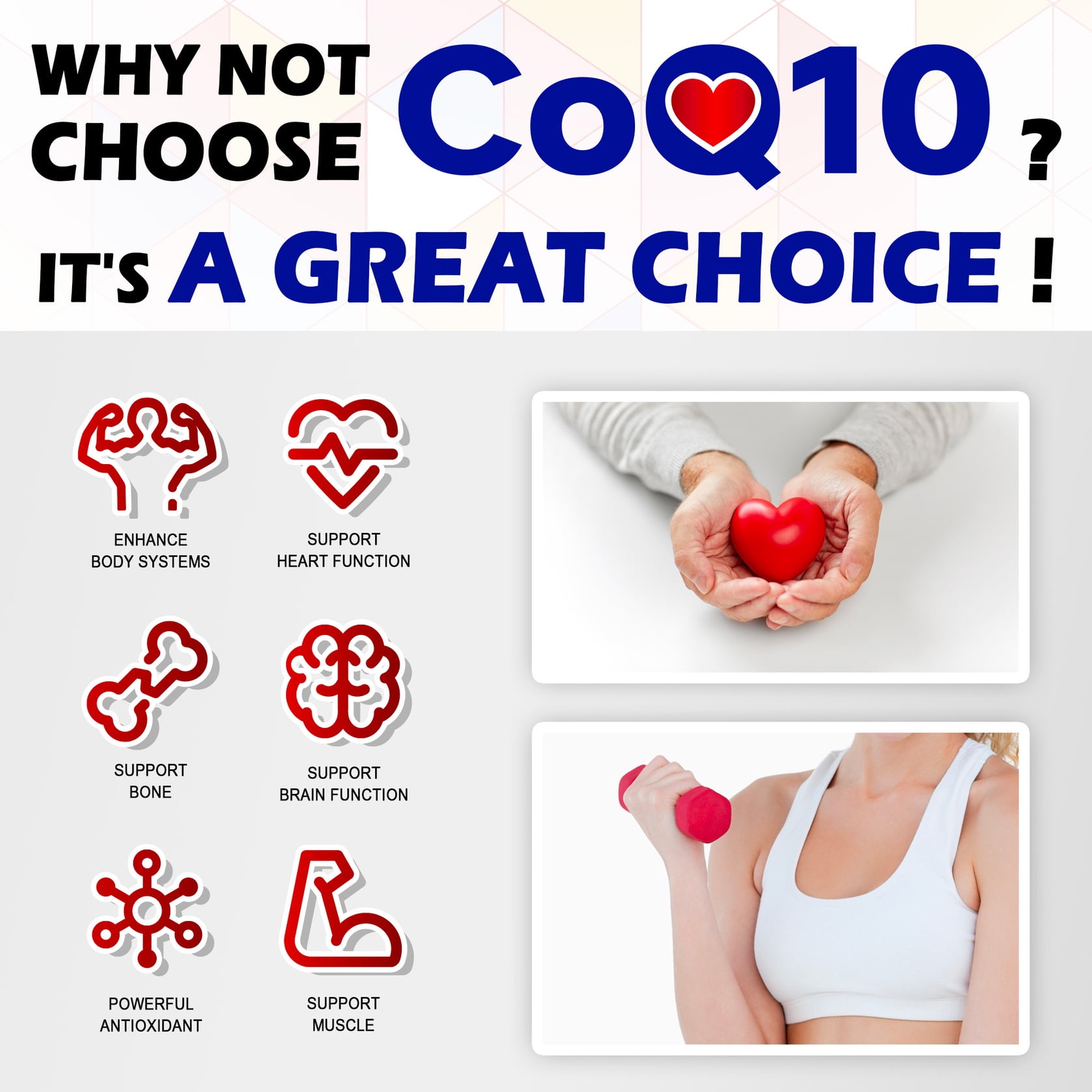 (3 Pack) CoQ10 400mg, 90 Softgels, Stable High Absorption Form – Antioxidant Support for Heart & Energy Health, Coenzyme Q10 Supplement