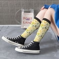 thumbnail image 6 of Picia Women Crew Soft Moisture-wicking Socks Animal Tree Pattern Design Cotton Socks, One Size fit All, 6 of 9