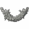 thumbnail image 2 of Ekena Millwork ONL24X12X02OD 24 In. W X 12 In. H X 2.5 In. P Architectural accent - Odessa Swag Onlay, 2 of 4
