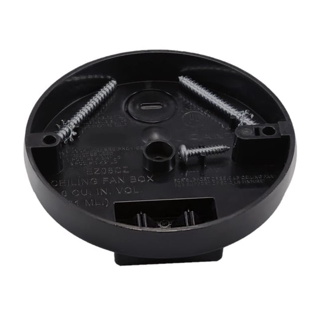 Ventilador de techo Cantex EZ Box New Work 8 cu en negro