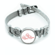 thumbnail image 1 of Pulsera pulsera pulsera de cristal amor pulsera ajustable, 1 of 2