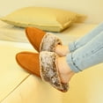 thumbnail image 2 of LORDFON Warm Womens House Slippers with Fluffy Fuzzy Plush Lining for Winter, 2 of 7