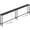79 inch/Black, variant on Amadwell 79" Narrow Sofa Console Table with Power Outlets, 5.9" Slim Side Table for Living Room, Entryway & Bedroom