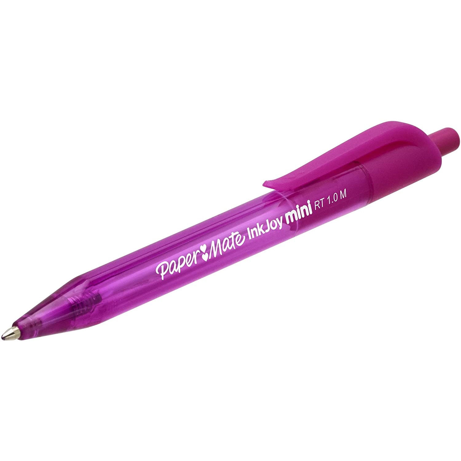 PAPER:MATE InkJoy 100 Mini Kugelschreiber – 10er Set Mit Dreikant-Griff, Farbig Sortiert
