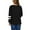 Black, variant on HCNTES Girls Long Sleeve Shirts Soft Cotton T-Shirts Crewneck Basic Tees for Kids and Teen Girls Tops Clothes(Blue,6-7 Years)
