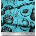 thumbnail image 2 of Soimoi Cotton Jersey Fabric Mix Fruits Decor Fabric Printed Yard 58 Inch Wide, 2 of 3