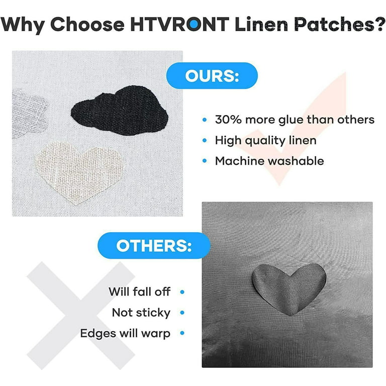Iron on Patches for Clothing Repair for Linen Sofa Repair Linen