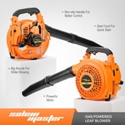 Leaf Blower 26CC 2-Cycle Gas Powered Cordless Handheld Sweeper Blower Leaves Snow Dusty Clean for Garden, Lawn, Decks and Walkways