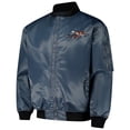 thumbnail image 2 of Men's Mitchell & Ness Charcoal Cincinnati Bengals Big & Tall Bomber Full-Zip Jacket, 2 of 3