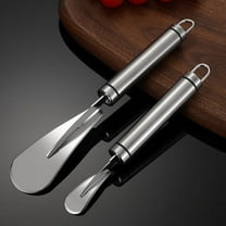 Stainless Steel Orange Peeler Tool | Pomelo Peeling Knife | Food-Grade Rustproof Material | Easy Fruit Peeling | Compact Design | 17.3x2cm | Multipurpose Use | Safe & Convenient