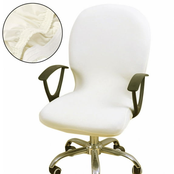 ODOMY Universal Elastic Office Chair Cover, Washable Removable Computer Desk Chair Cover