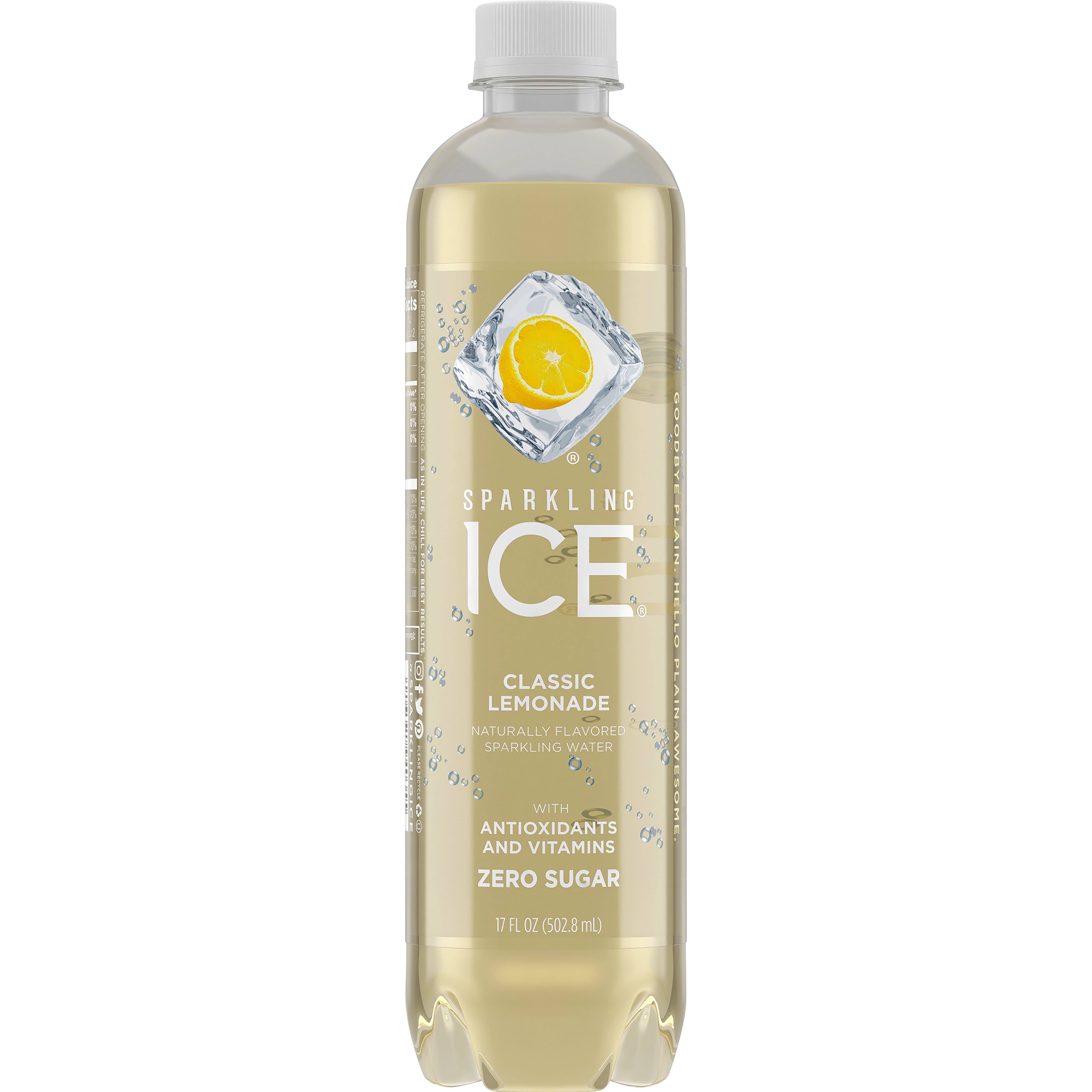 Sparkling Ice® Naturally Flavored Sparkling Water, Classic Lemonade 17