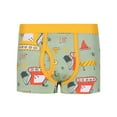 thumbnail image 6 of Bellafa Boys Boxer Underwear Cotton Briefs Toddler Boys Dinosaur Truck Panties 5-Packs Kids Undies -Random Color, 6 of 11