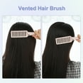 thumbnail image 6 of Unique Bargains 1Pc Hair Brush Detangling Brush for Women and Men Hair Brush Pink, 6 of 7