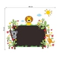 thumbnail image 3 of Vinil Decorativo Infantil Pizarron Con Amimales Selva Sala DaraBaby Syene VinDe093, 3 of 3