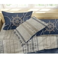 thumbnail image 2 of Nautical Bedding Set • Personalized Sea Reversible Design With Embroidery, 2 of 8