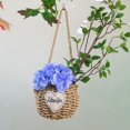thumbnail image 2 of Jwdx Flower Basket Clearance, Hanging Basket Promotion! Wild Flower Door Basket Spring And Summer Wreath Welcome Spring And Summer Love Sign Porch Farmhouse Spring Artificial Flower B, 2 of 5