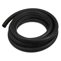 Car Flexible Straight Heater Hose Radiator Multi Purpose Hose Rubber Black 5m 16.40ft Length 22mm 0.87" Inner Diameter