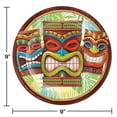 thumbnail image 2 of Luau - 9 Tiki Time Dinner Plates (8ct), 2 of 2