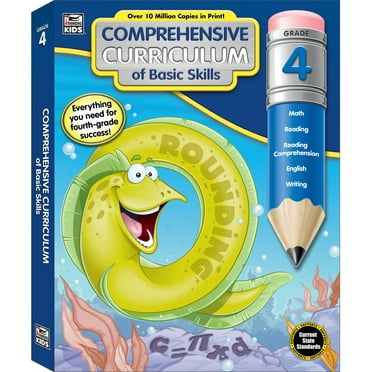 Thinking Kids Comprehensive Curriculum of Basic Skills Workbook (544) Grade 4