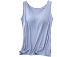 thumbnail image 1 of ORUYROP Lily Bras Tank Tops, 2 in 1 Camisoles Tank with Built-in Cups, Sleeveless Racerback Workout Yoga Tops., 1 of 7