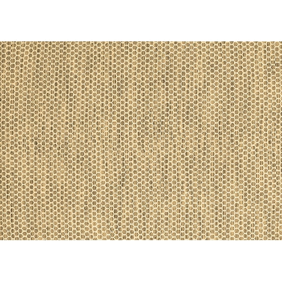 Ahgly Company Indoor Rectangle Abstract Brown Contemporary Area Rugs, 2' x 4'