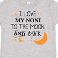 thumbnail image 4 of Inktastic I Love My Noni to the Moon and Back Boys or Girls Toddler T-Shirt, 4 of 5