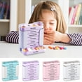 thumbnail image 3 of Uscallm 3Pcs 28 Compartment Plastic Storage Box, 7 Day Pill Organizer Drawer Box, Weekly Container, Home Travel Portable Pill Case, Daily Vitamin Organizer, 3 of 9