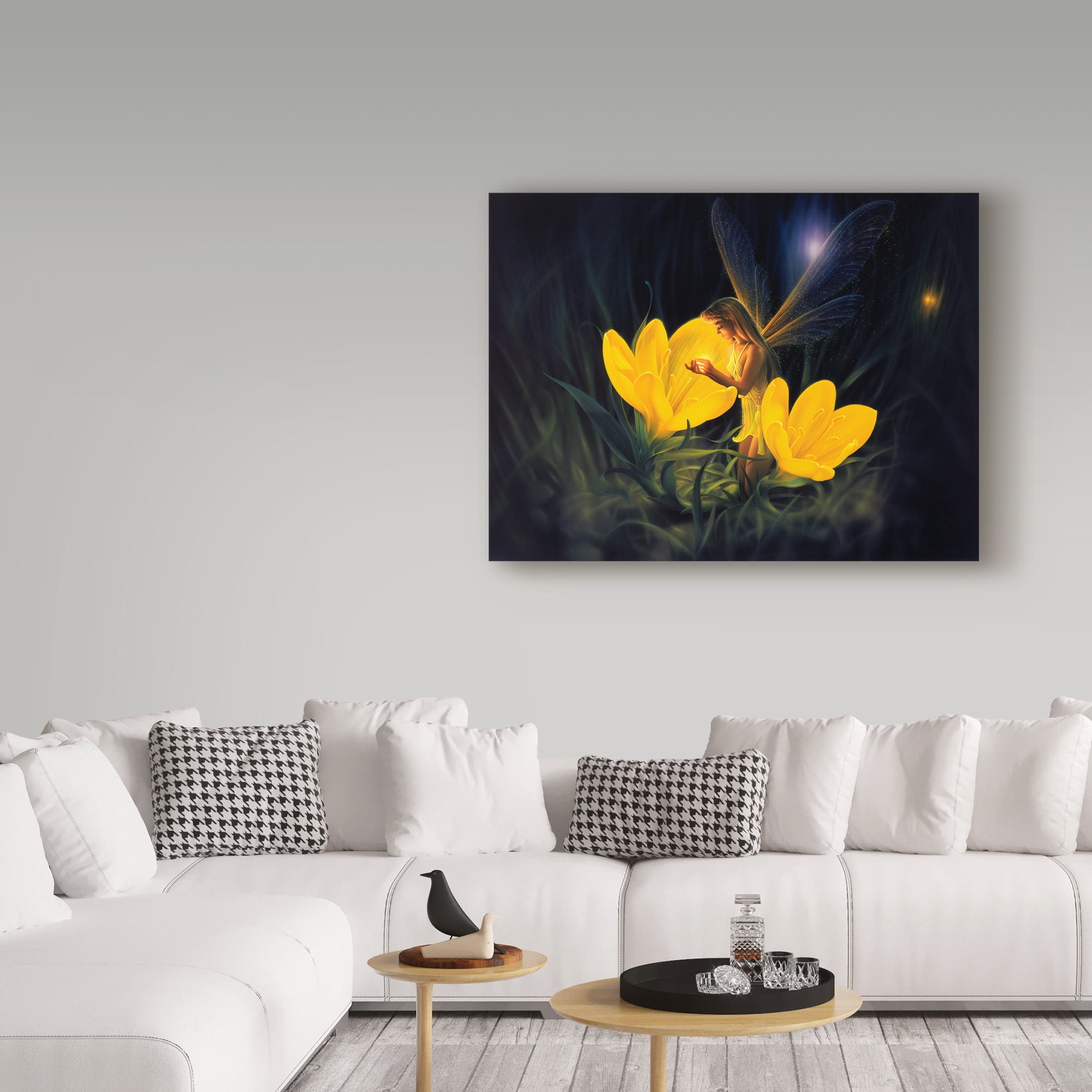 Trademark Fine Art 'Night Harvest Fairy' Canvas Art by Kirk Reinert