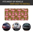 thumbnail image 5 of Easygdp Cartoon Pigs License Plate Car Front License Plate Car Decoration Car Accessories Front Tag Plate Standard Size, 5 of 8