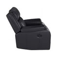 thumbnail image 6 of Relax-A-Lounger Genevieve Manual Recliner in Black Faux Leather Upholstry, 6 of 7