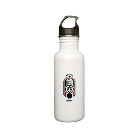 CafePress - Rocket Raccoon Logo Stainless Water Bottle 0 - Stainless Water Bottle (Best Water Bottle Rocket Fins)