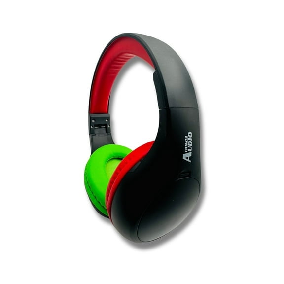 Things Audio Portable Personal FM Radio Headphones, Pull-Out Antenna, Tricolor