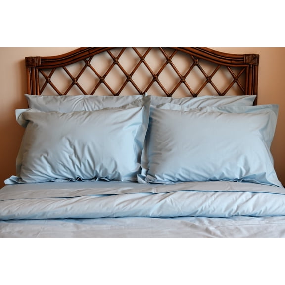 Cotton duvet cover -BLUE - Le Parutti beautiful vibrant designer 3 pc duvets sustainable organic inks Queen duvet cover King Full Twin